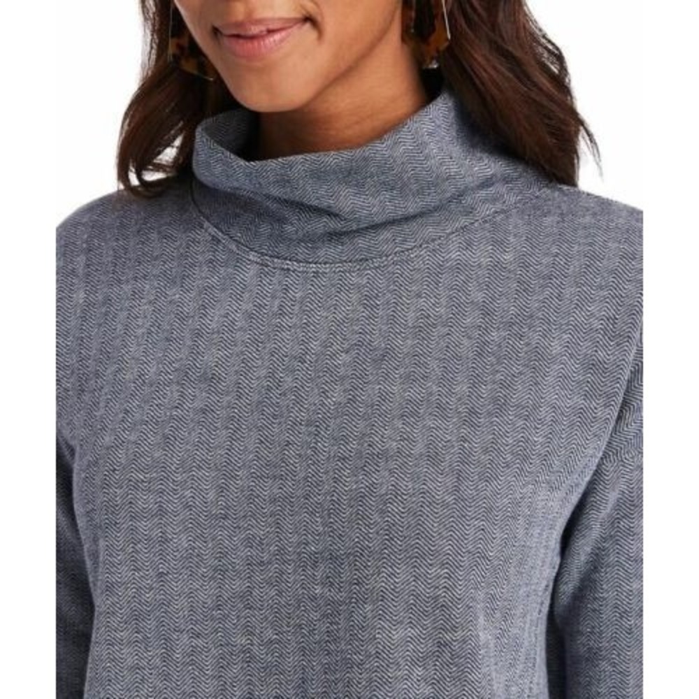 Vineyard Vines Women's Mock Neck Pullover Small - Picture 2 of 4